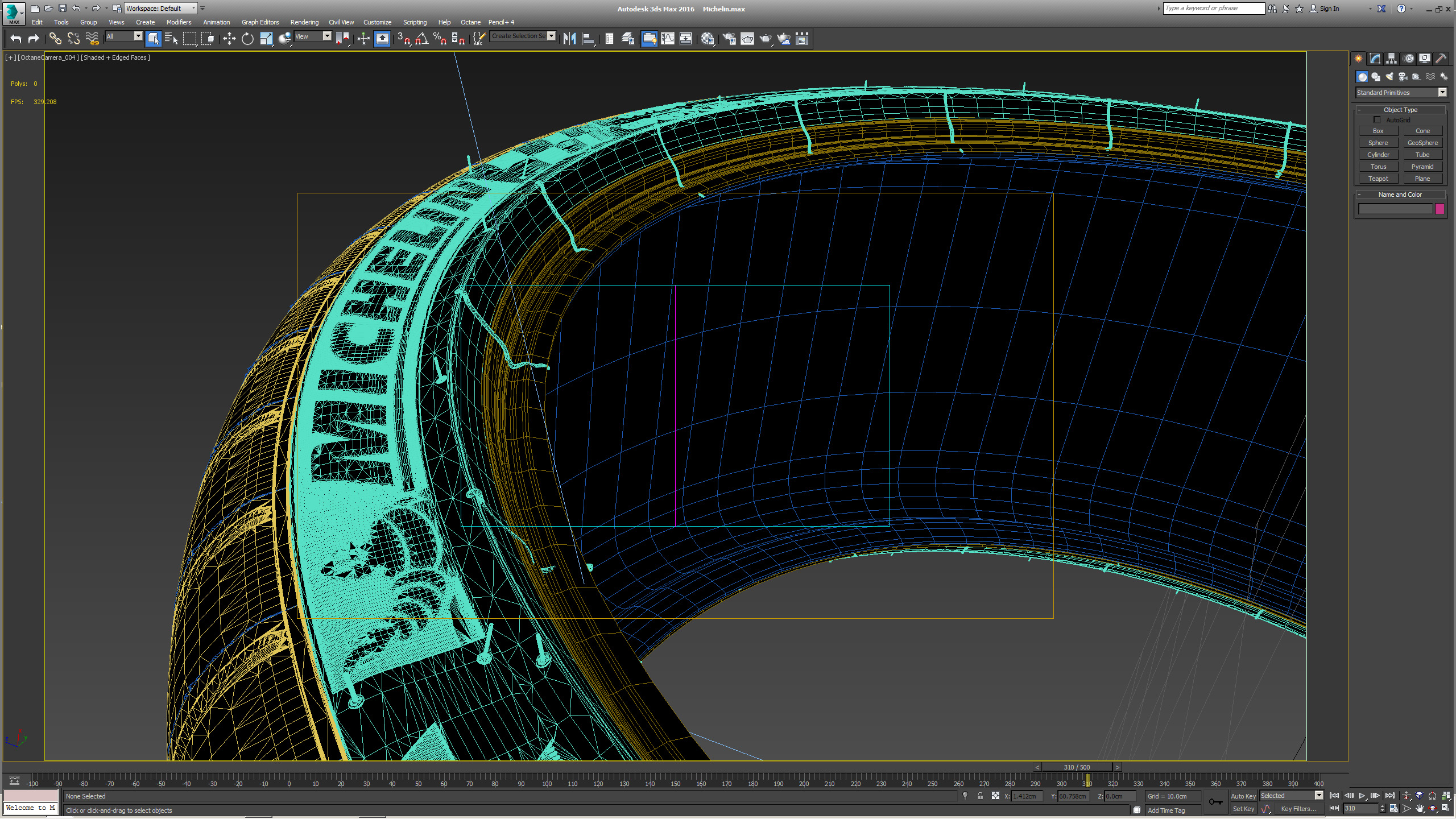 michelin tires 3ds max